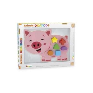 Animais Didáticos Porquinho Junges Brinquedos