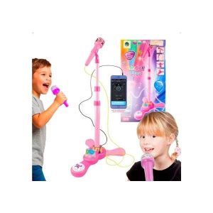 Microfone c/ Suporte Singer Star