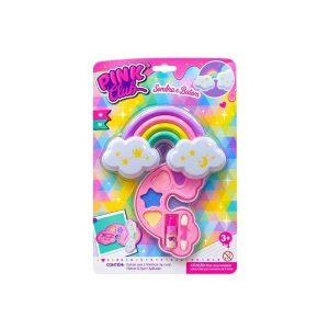 Kit Infantil Sombra e Batom Nuvem Pink Club