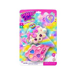 Kit Infantil Sombra e Batom Sorvetinho Pink Club